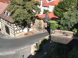 Bamberg from New Residence garden