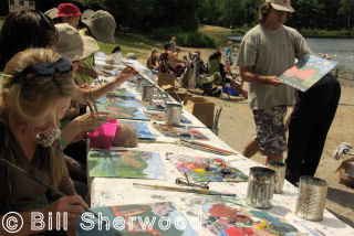 Killarney Park - Art in the Park - painters