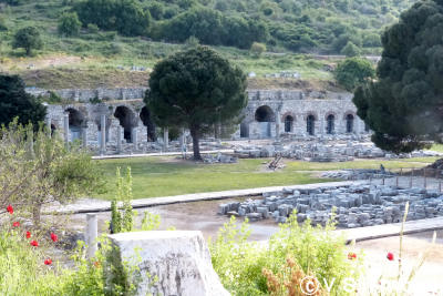 Ephesus - Lower Agora and basilica