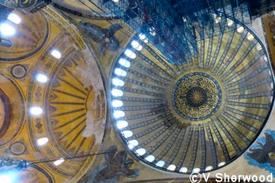 Istanbul - Hagia Sophia main dome