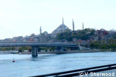 Istanbul Golden Horn and Suleymaniye Mosque