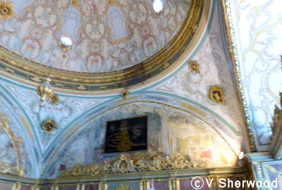 Istanbul - Topkkapi Audience Chamber ceiling
