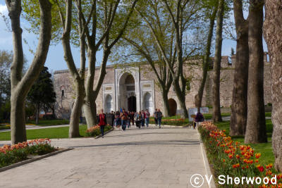 Istanbul - Topkapi  Imperial Entrance