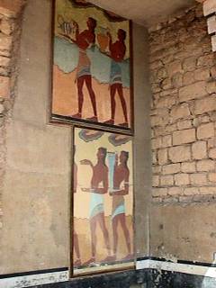 Knossos - boys carrying jars