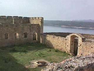 Aptera Turkish fort - inside