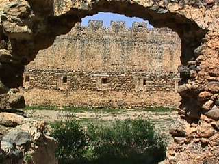 Archway inside Frangokastello