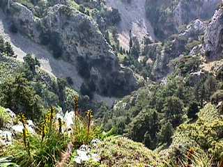 Imbros Gorge from road above