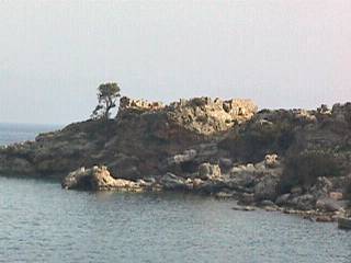 Roman fort at Loutro