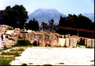 Phestos courtyard