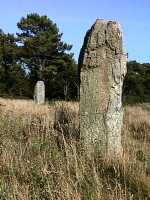 Kerderff - two menhirs