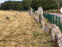 Kermario partial line of stones