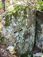 engraved stone in Luffang dolmen