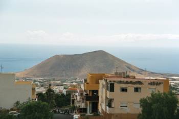 Guimar and volcano Montana Grande